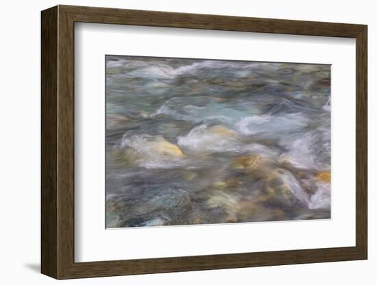 Canada, British Columbia, Kootenay National Park. Tokumm Creek current.-Jaynes Gallery-Framed Photographic Print