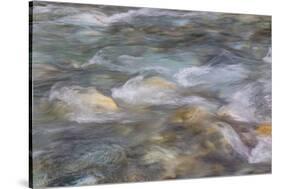 Canada, British Columbia, Kootenay National Park. Tokumm Creek current.-Jaynes Gallery-Stretched Canvas