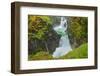 Canada, British Columbia, Little Qualicum Falls Provincial Park. Waterfalls on Little Qualicum Rive-Jaynes Gallery-Framed Photographic Print