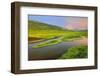 Canada, British Columbia. Lower Gnat Lake and mountains.-Jaynes Gallery-Framed Photographic Print