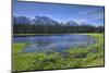 Canada, British Columbia. Mehan Lake and Coast Mountains.-Jaynes Gallery-Mounted Photographic Print