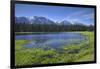 Canada, British Columbia. Mehan Lake and Coast Mountains.-Jaynes Gallery-Framed Photographic Print