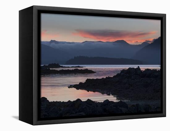 Canada, British Columbia, Pacific Rim National Park. Broken Islands Marine Park-Merrill Images-Framed Stretched Canvas