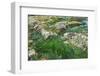 Canada, British Columbia, Pacific Rim National Park. Tidal pool rocks and grasses.-Jaynes Gallery-Framed Photographic Print