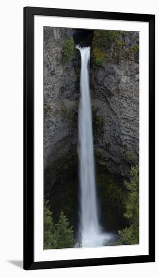 Canada, British Columbia. Panoramic image, Spahats Falls, Wells-Gray Provincial Park.-Judith Zimmerman-Framed Photographic Print