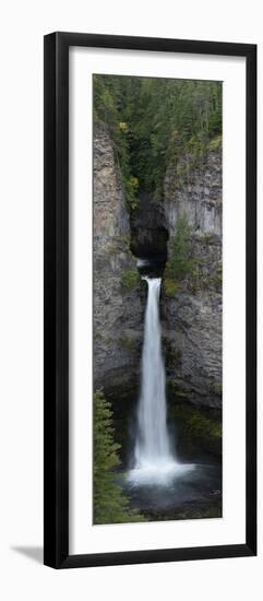 Canada, British Columbia. Panoramic image, Spahats Falls, Wells-Gray Provincial Park.-Judith Zimmerman-Framed Photographic Print