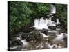 Canada, British Columbia, Prince Rupert, Waterfall-Mike Grandmaison-Stretched Canvas