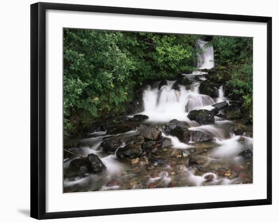 Canada, British Columbia, Prince Rupert, Waterfall-Mike Grandmaison-Framed Photographic Print