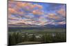 Canada, British Columbia, Radium. Landscape with Purcell Mountains at sunrise.-Jaynes Gallery-Mounted Photographic Print