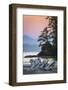 Canada, British Columbia, Tofino. Schooner Cove sunset.-Yuri Choufour-Framed Photographic Print