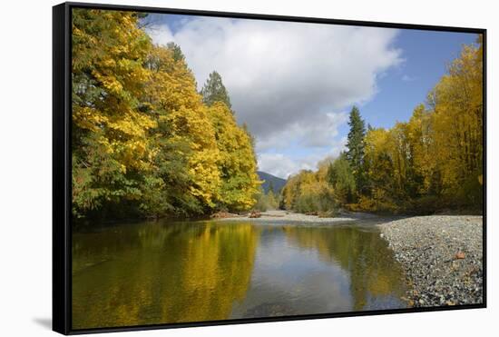 Canada, British Columbia, Vancouver Island, Cowichan Valley-Kevin Oke-Framed Stretched Canvas