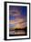 Canada, British Columbia Vancouver Island, Ucluelet, West Coast, Kayak at Sunset-Christian Heeb-Framed Photographic Print