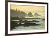 Canada, British Columbia Vancouver Island, Ucluelet, West Coast-Christian Heeb-Framed Photographic Print