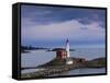 Canada, British Columbia, Vancouver Island, Victoria, Fisgard Lighthouse-Walter Bibikow-Framed Stretched Canvas