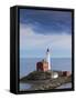 Canada, British Columbia, Vancouver Island, Victoria, Fisgard Lighthouse-Walter Bibikow-Framed Stretched Canvas