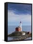 Canada, British Columbia, Vancouver Island, Victoria, Fisgard Lighthouse-Walter Bibikow-Framed Stretched Canvas