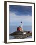 Canada, British Columbia, Vancouver Island, Victoria, Fisgard Lighthouse-Walter Bibikow-Framed Photographic Print