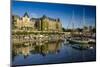 Canada, British Columbia, Vancouver Island, Victoria, Harbor and Empress Hotel-Christian Heeb-Mounted Photographic Print