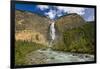 Canada, British Columbia, Yoho National Park. Takakkaw Falls and Kicking Horse River.-Jaynes Gallery-Framed Photographic Print