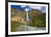 Canada, British Columbia, Yoho National Park. Takakkaw Falls and Kicking Horse River.-Jaynes Gallery-Framed Photographic Print
