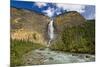 Canada, British Columbia, Yoho National Park. Takakkaw Falls and Kicking Horse River.-Jaynes Gallery-Mounted Photographic Print