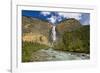 Canada, British Columbia, Yoho National Park. Takakkaw Falls and Kicking Horse River.-Jaynes Gallery-Framed Photographic Print