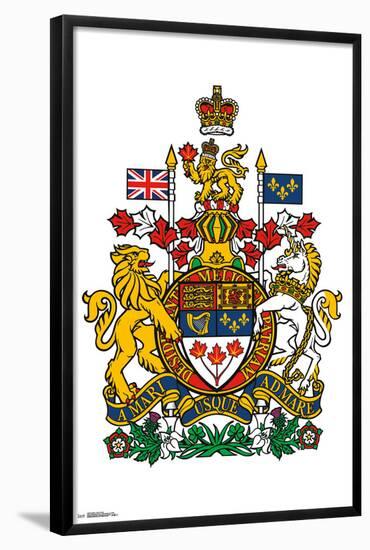 CANADA - COAT OF ARMS-null-Framed Poster