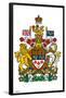 CANADA - COAT OF ARMS-null-Framed Poster