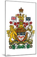 CANADA - COAT OF ARMS-null-Mounted Poster