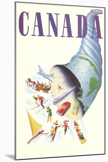 Canada Cornucopia-null-Mounted Art Print