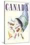 Canada Cornucopia-null-Stretched Canvas