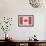 Canada Country Flag - Barnwood Painting-Lantern Press-Framed Art Print displayed on a wall