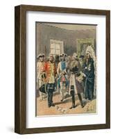 Canada: Defiant French-Louis Charles Bombled-Framed Art Print