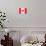 Canada Flag Art Print Poster-null-Poster displayed on a wall