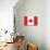 Canada Flag Art Print Poster-null-Mounted Poster displayed on a wall