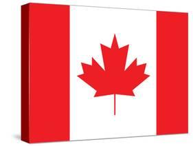 Canada Flag Art Print Poster-null-Stretched Canvas