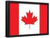 Canada Flag Art Print Poster-null-Framed Poster