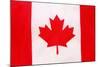 Canada Flag-jlgoodyear-Mounted Art Print