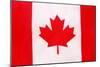 Canada Flag-jlgoodyear-Mounted Art Print