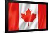 Canada - Flag-Trends International-Framed Poster