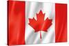 Canada - Flag-Trends International-Stretched Canvas