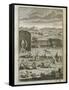 Canada, History of Exploration, Daily Life in Tribe from Manners of American Savages-Jost Amman-Framed Stretched Canvas