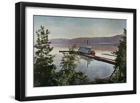 Canada, Lake Okanagan-null-Framed Art Print