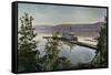 Canada, Lake Okanagan-null-Framed Stretched Canvas