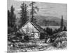 Canada Logging Camp-null-Mounted Art Print