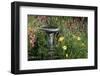 Canada, Manitoba, Victoria Beach. Fountain in Garden-Jaynes Gallery-Framed Photographic Print