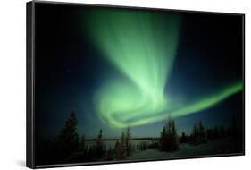 Canada, Manitoba, Wapusk National Park, Aurora Borealis-Theo Allofs-Framed Photographic Print