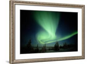 Canada, Manitoba, Wapusk National Park, Aurora Borealis-Theo Allofs-Framed Photographic Print