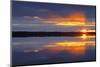 Canada, Manitoba, Whiteshell Provincial Park. Sunrise on White Lake.-Jaynes Gallery-Mounted Photographic Print