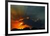 Canada, Manitoba, Winnipeg. God rays burst through clouds.-Jaynes Gallery-Framed Photographic Print